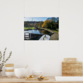 Calder and Hebble Navigation: Sluis Salterhebble Poster (Keuken)