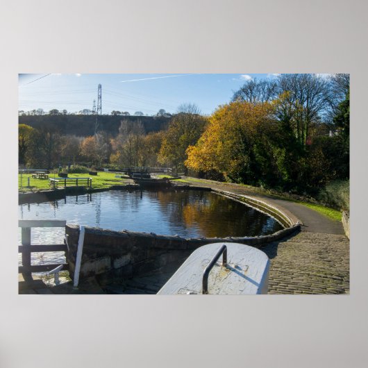 Calder and Hebble Navigation: Sluis Salterhebble Poster (Voorkant)