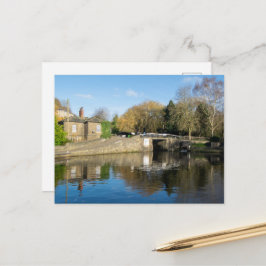 Calder en Hebble Navigation: Salterhebble-sluizen Briefkaart
