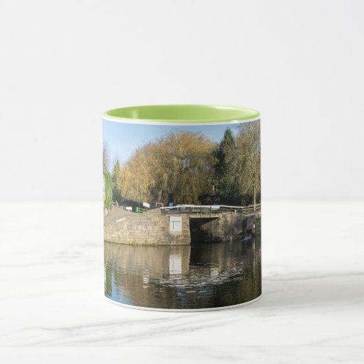 Calder en Hebble Navigation: Salterhebble-sluizen Mok (Midden)