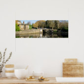 Calder en Hebble Navigation: Salterhebble-sluizen Poster (Keuken)