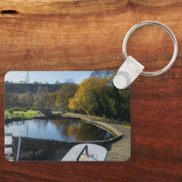 Calder en Hebble Navigation: sluizen van Salterheb Sleutelhanger