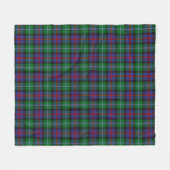 Calder Plaid Fleece Deken (Voorkant (Horizontaal))