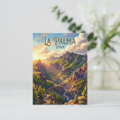 Caldera de Taburiente Nationaal Park Spanje Briefkaart (Staand voorkant)