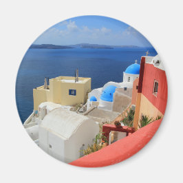 Caldera, Oia, Santorini, Griekenland Magneet