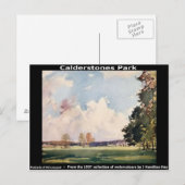 Calderstone Park, Allton, Liverpool. Briefkaart (Voorkant / Achterkant)
