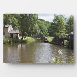 Caldon Canal Consall Staffordshire Fotoplaat