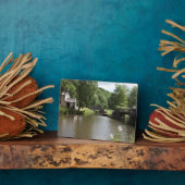 Caldon Canal Consall Staffordshire Fotoplaat (Zijkant)