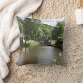 Caldon Canal Consall Staffordshire Kussen (Deken)