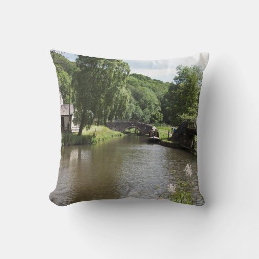 Caldon Canal Consall Staffordshire Kussen (Voorkant)