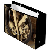 Caldron of botten. groot cadeauzakje (Voorkant Gekanteld)