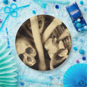 Caldron of botten. papieren bordje (Feest)