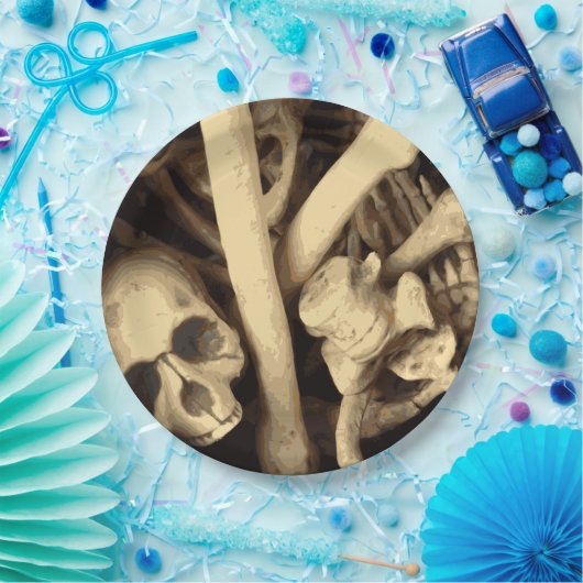 Caldron of botten. papieren bordje (Feest)