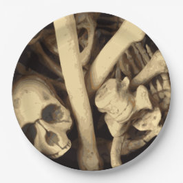 Caldron of botten. papieren bordje