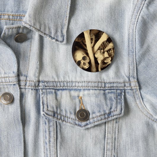 Caldron of botten. ronde button 5,7 cm (In situ)