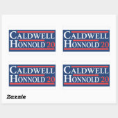 Caldwell Honnold 2020 Rechthoekige Sticker (Vel)