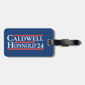 Caldwell Honnold 2024 Bagagelabel (Achterkant horizontaal)