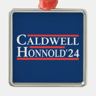 Caldwell Honnold 2024 Metalen Ornament