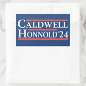 Caldwell Honnold 2024 Rechthoekige Sticker (Tas)