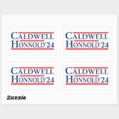 Caldwell Honnold 2024 Rechthoekige Sticker (Vel)