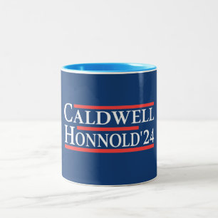 Caldwell Honnold 2024 Tweekleurige Koffiemok