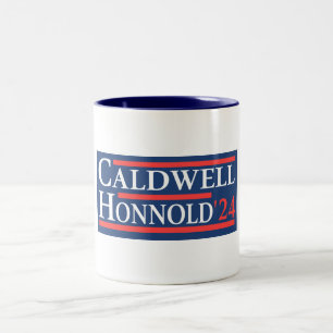 Caldwell Honnold 2024 Tweekleurige Koffiemok