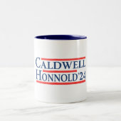 Caldwell Honnold 2024 Tweekleurige Koffiemok (Center)