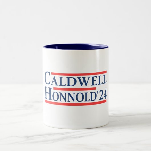 Caldwell Honnold 2024 Tweekleurige Koffiemok (Center)