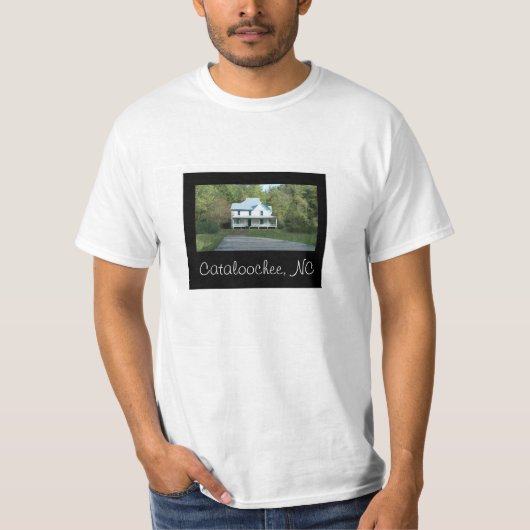 Caldwell house,Cataloochee,NC T-shirt (Voorkant)