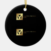 Caldwell Lee BFS-sieraad Keramisch Ornament (Voorkant)