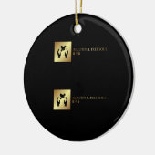 Caldwell Lee BFS-sieraad Keramisch Ornament (Links)
