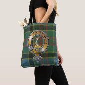 Caldwell Tartan & Badge Tote Bag (Dichtbij)