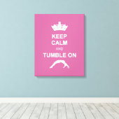 Cale en Tumble behouden Canvas Afdruk (Insitu (Houten vloer))