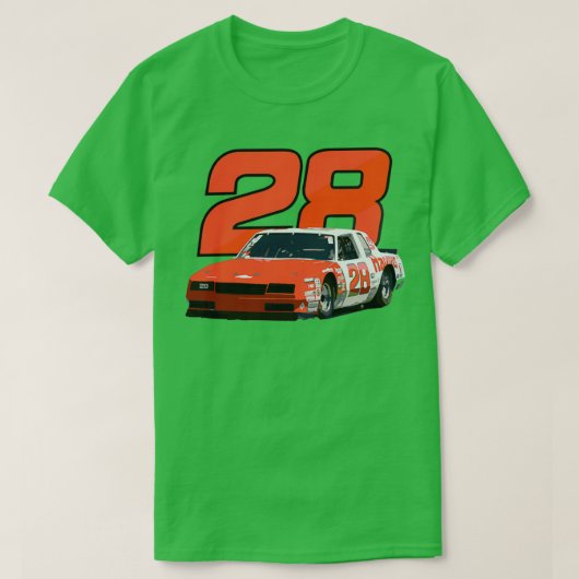 Cale Yarborough 28 Monte Carlo Race T-shirt (Design voorkant)