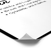 Caleb, Boy Personalized Name Definition Poster (Hoek)