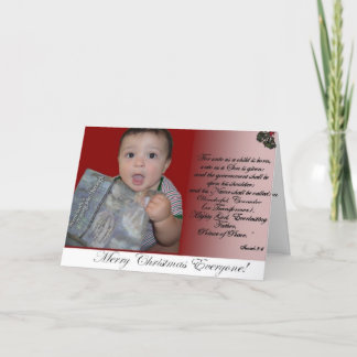 Caleb CHRISTMAS Feestdagen Kaart