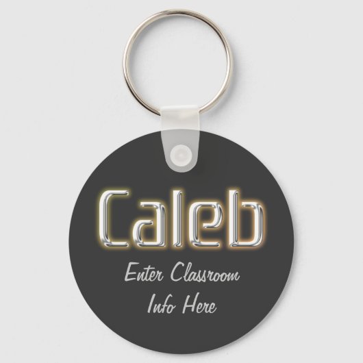 Caleb ID-Sleutelhanger Sleutelhanger (Voorkant)