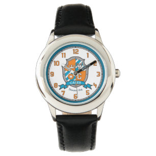 Caleb letter C, dat wil zeggen de crest wolf sinaa Horloge
