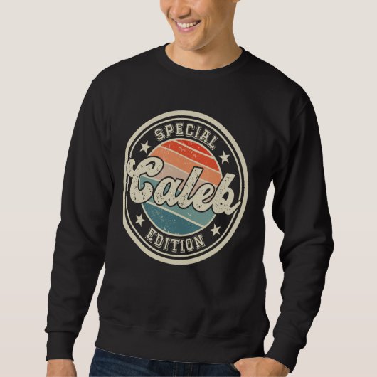 Caleb Special Edition grappig gezegde voornaam Cal Trui (Voorkant)