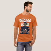 Caleb Williams Bears Graffiti-schets Vector Kunst T-shirt (Voorkant volledig)