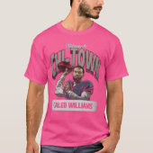 Caleb Williams Chicago Welkom bij Chi-Town Edition T-shirt (Voorkant)