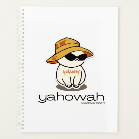 Caleb Yahwoof Planner (Voorkant)