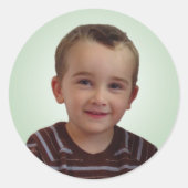 Caleb's gezicht sticker (Voorkant)