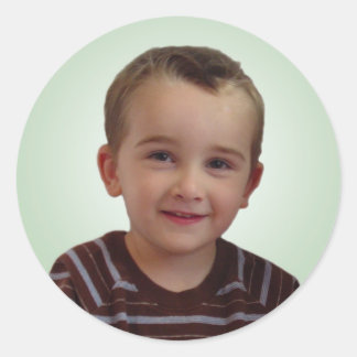 Caleb's gezicht sticker