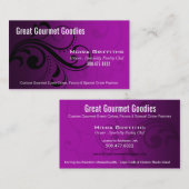 Caleché Swirl Stylish Business Card-sjabloon Visitekaartje (Voorkant / Achterkant)