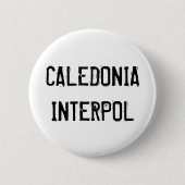 Caledonia Interpol Button (Voorkant)