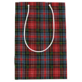 Caledonia Modern Scottish Tartan Medium Cadeauzakje (Voorkant)