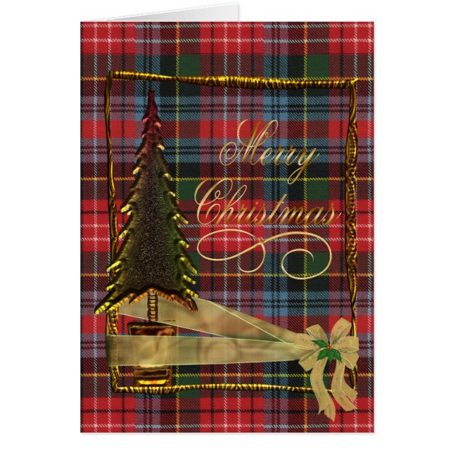 Caledonia Modern Tartan Christman (Voorkant)