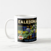 Caledonia Oranje label Koffiemok (Links)