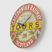 Caledonia Railway Scotland Clock Grote Klok (Hoek)